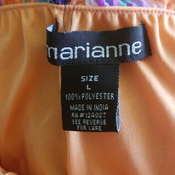 Marianne Strapless summer Dress,Siz L fits also M - Picture 7 of 8